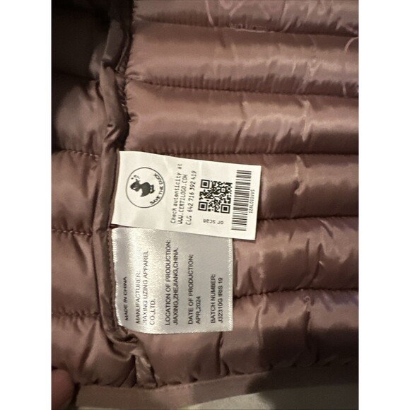 Save The Duck Kids Size 4 Years Puffer Coat Soft Purple Animal Free 4T - Picture 10 of 16